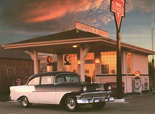 1950's Gas Stations