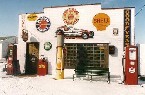 1950's Gas Stations