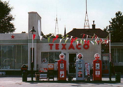 1950's Gas Stations