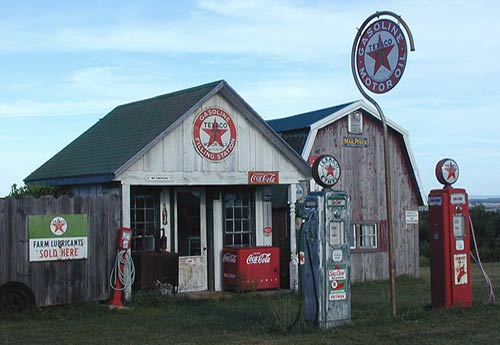 1950's Gas Stations