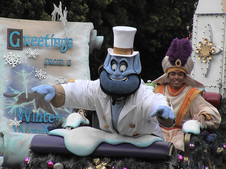 Disneyland Christmas Eve Parade 2002