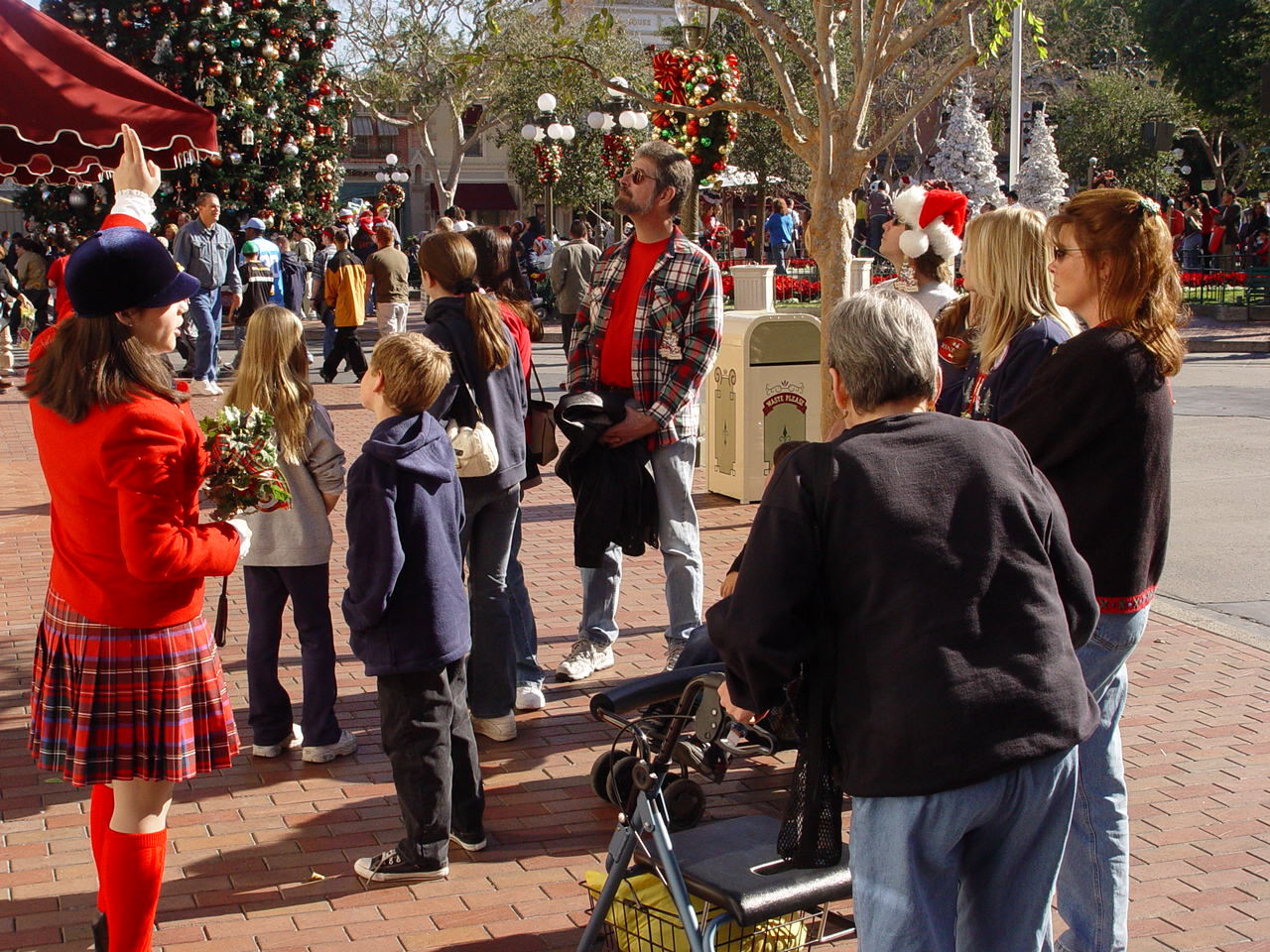 Disneyland  Christmas Eve 2004