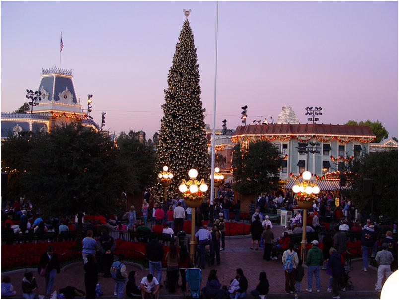 An Early Christmas Visit To Disneyland