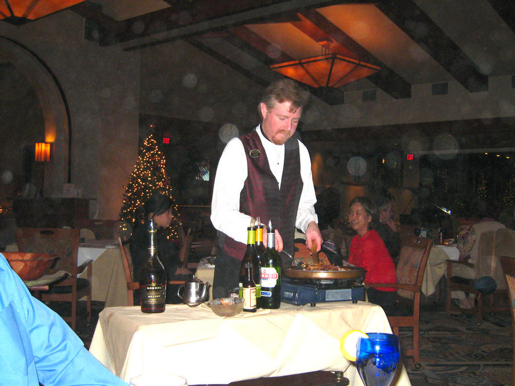 Dinner dancing at Old Ranch