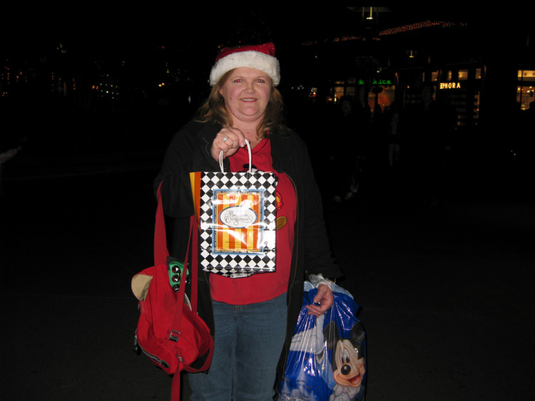 Christmas Eve at Disneyland 2008