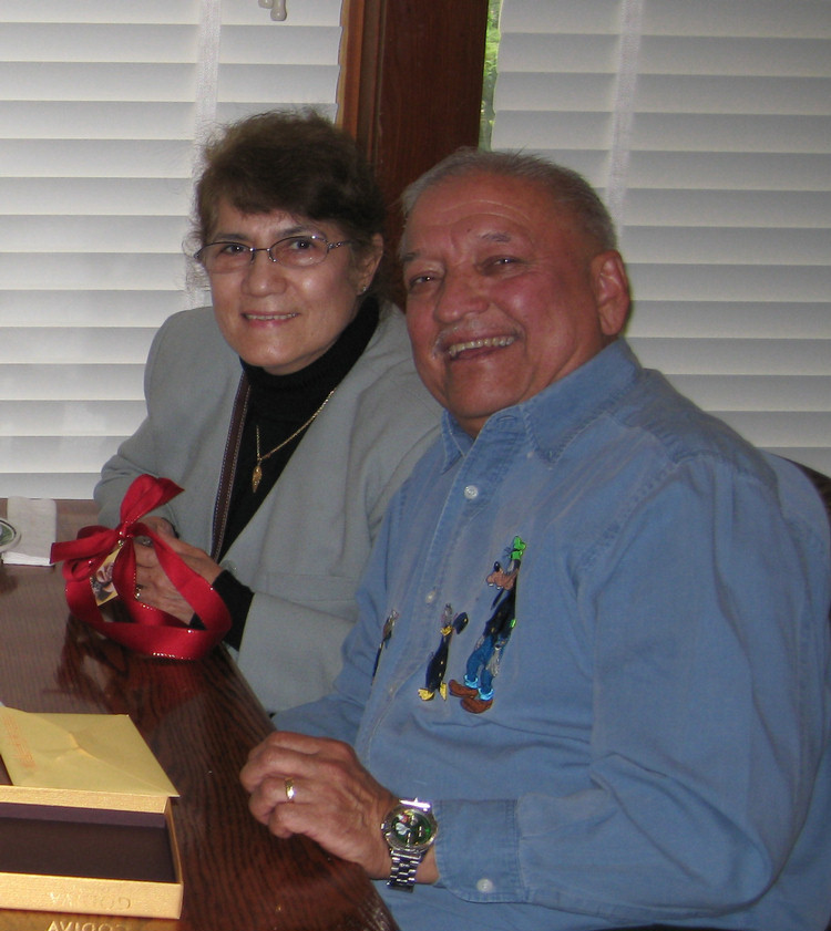 Javier and Paul have a birthday luncheon