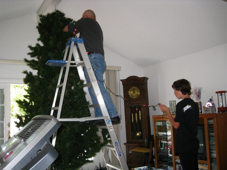 Decorating the house 2009