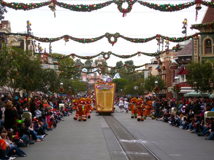 Celebrating Robin's birthday at Disneyland December 2010