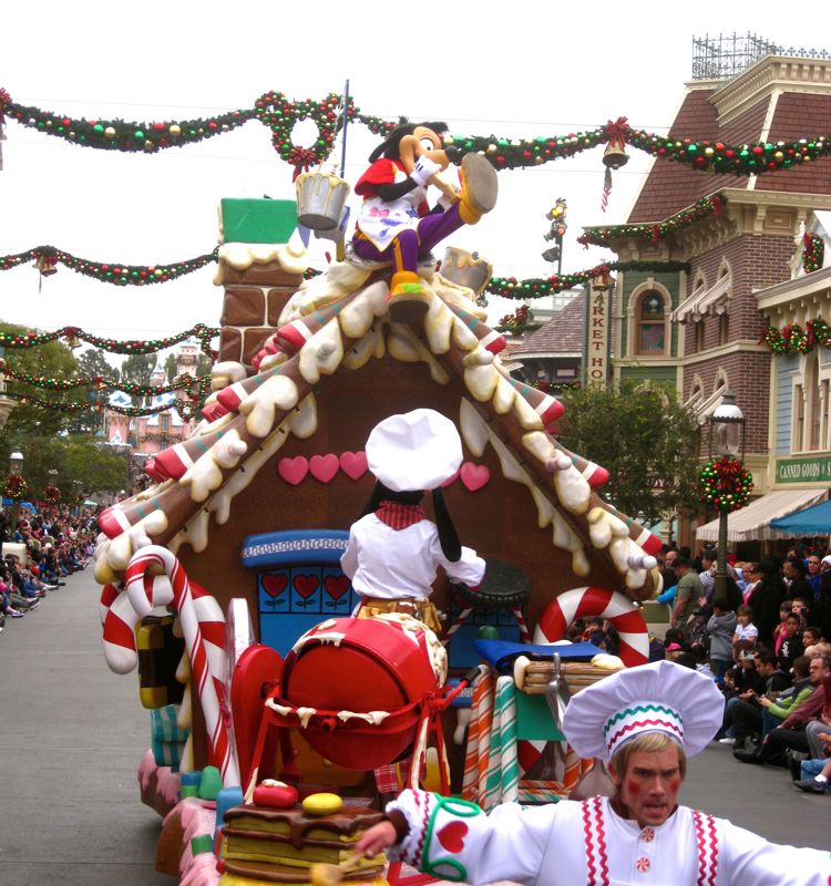 Celebrating Robin's birthday at Disneyland December 2010