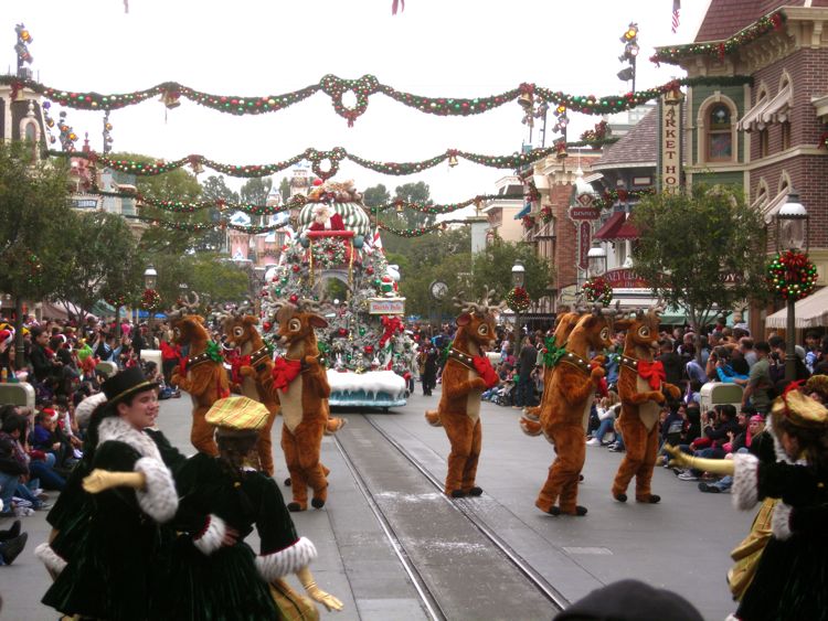 Celebrating Robin's birthday at Disneyland December 2010