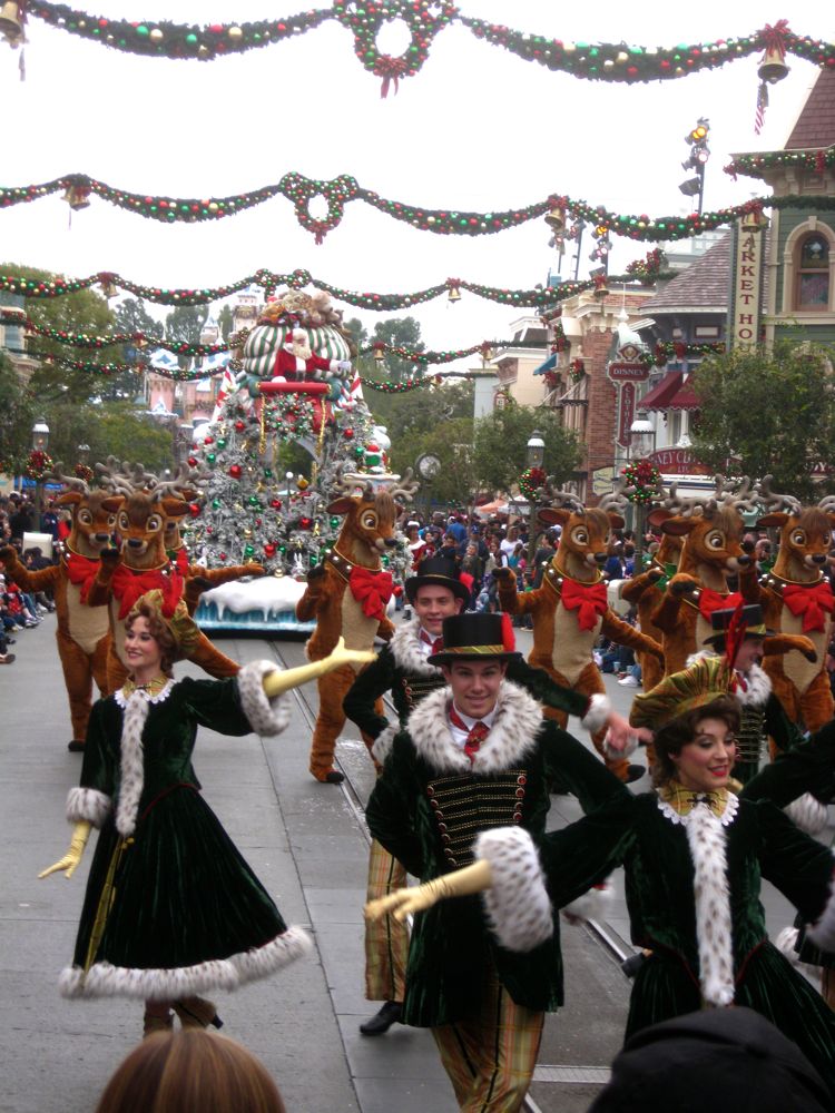 Celebrating Robin's birthday at Disneyland December 2010