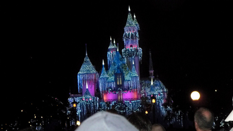 Christmas Eve 2010 at Disneyland