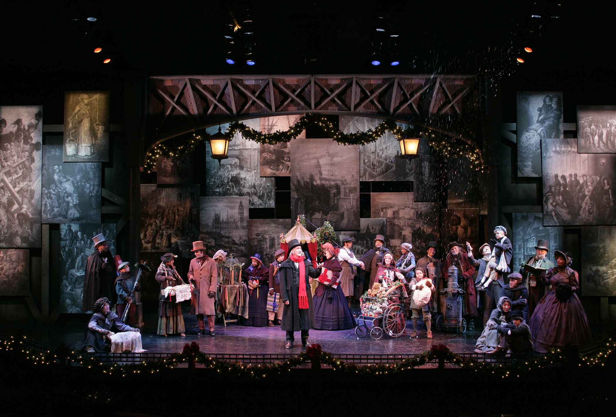 A Christmas Carol at South Coast Repertory with Family and Friends