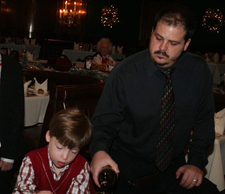 Arrival and visiting at the 2011 Annual Christmas Play