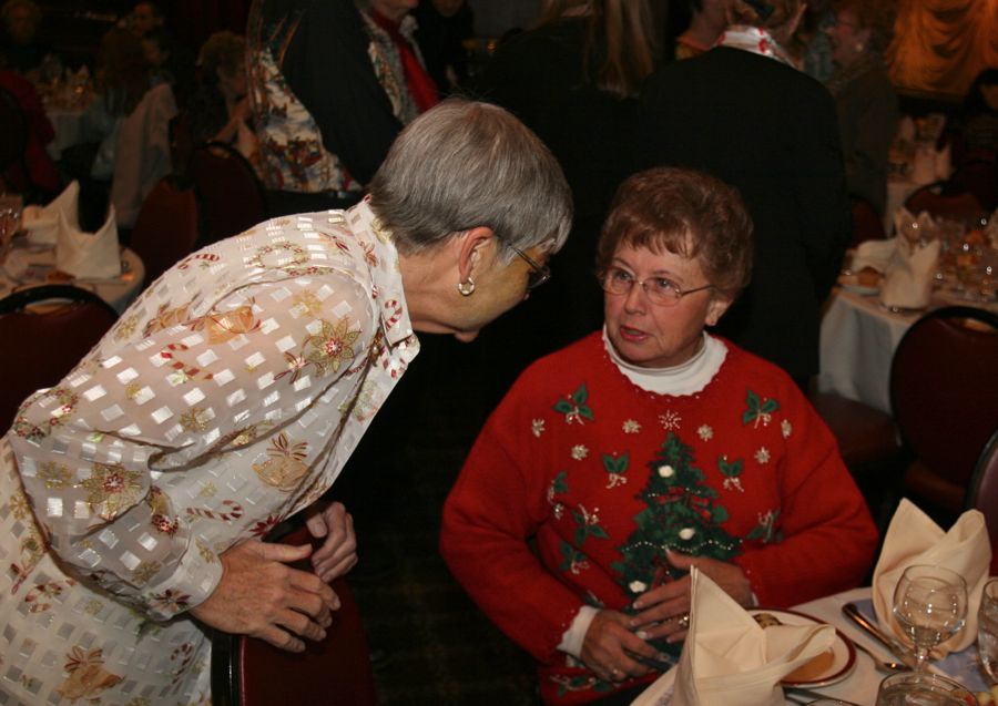 Arrival and visiting at the 2011 Annual Christmas Play