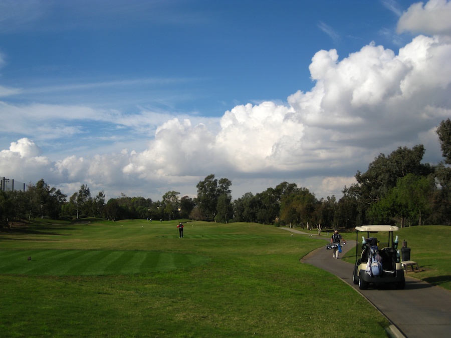 Time  for golf at Old Ranch December 2012