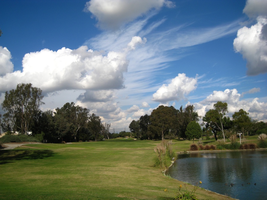 Time  for golf at Old Ranch December 2012