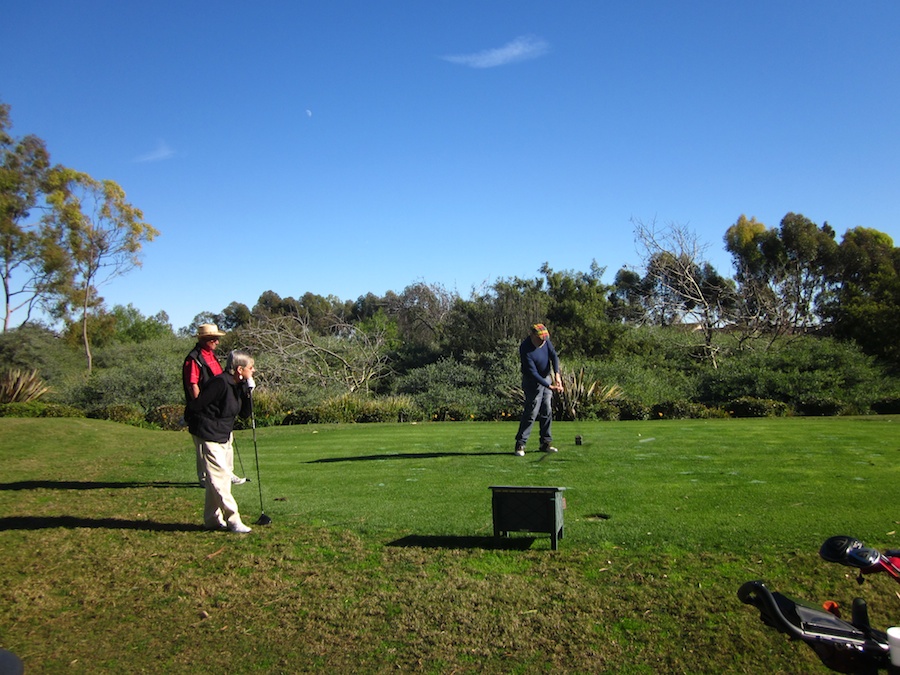 Christmas golf, danciing, and the Irish Tenors