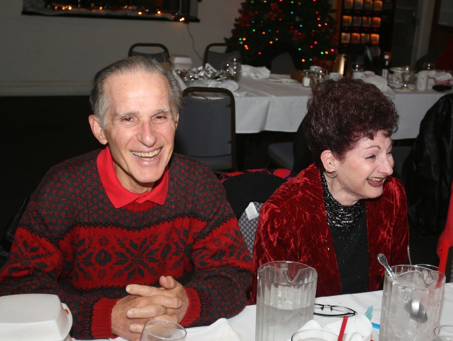 Dancing with friends at the Garden Grove Elks 12-22-2012