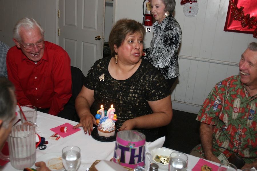 Dancing with friends at the Garden Grove Elks 12-22-2012