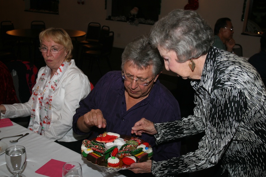 Dancing with friends at the Garden Grove Elks 12-22-2012