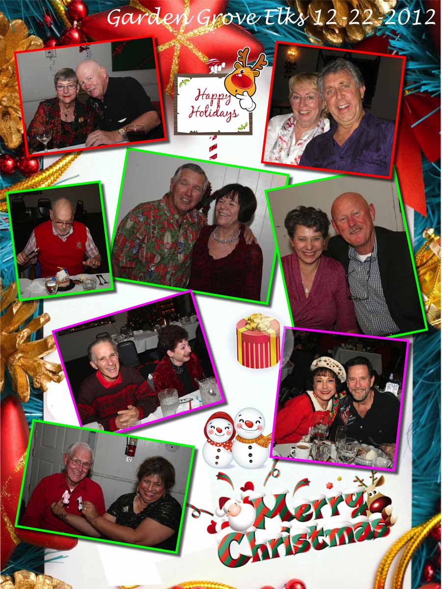 Dancing with friends at the Garden Grove Elks 12-22-2012