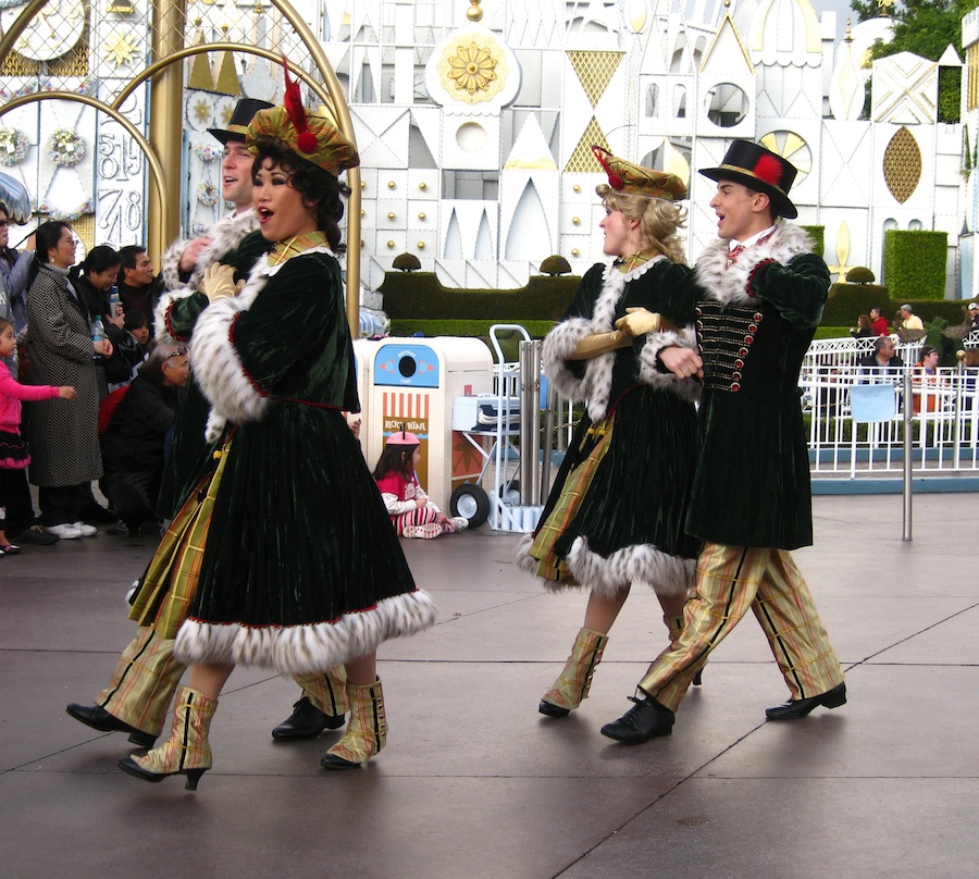 The Disneyland Christmas Eve  Parade  2012