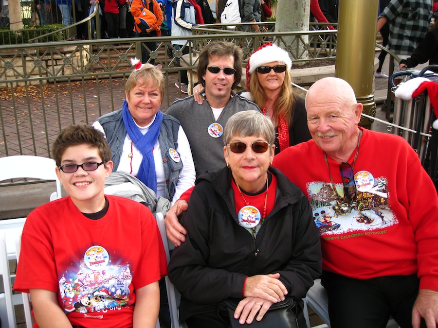 The Disneyland Christmas Eve  Parade  2012