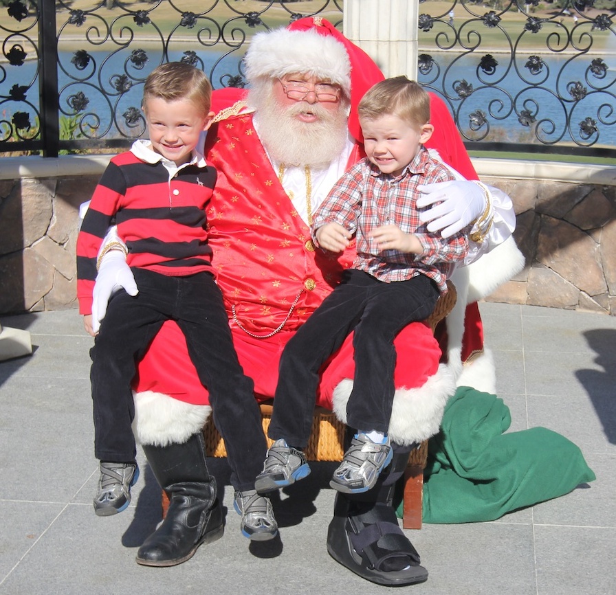 Brunch with Santa at Old Ranch December 2013