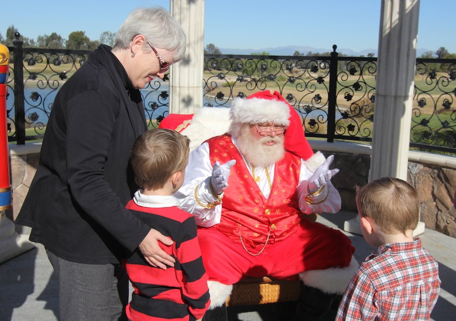 Brunch with Santa at Old Ranch December 2013