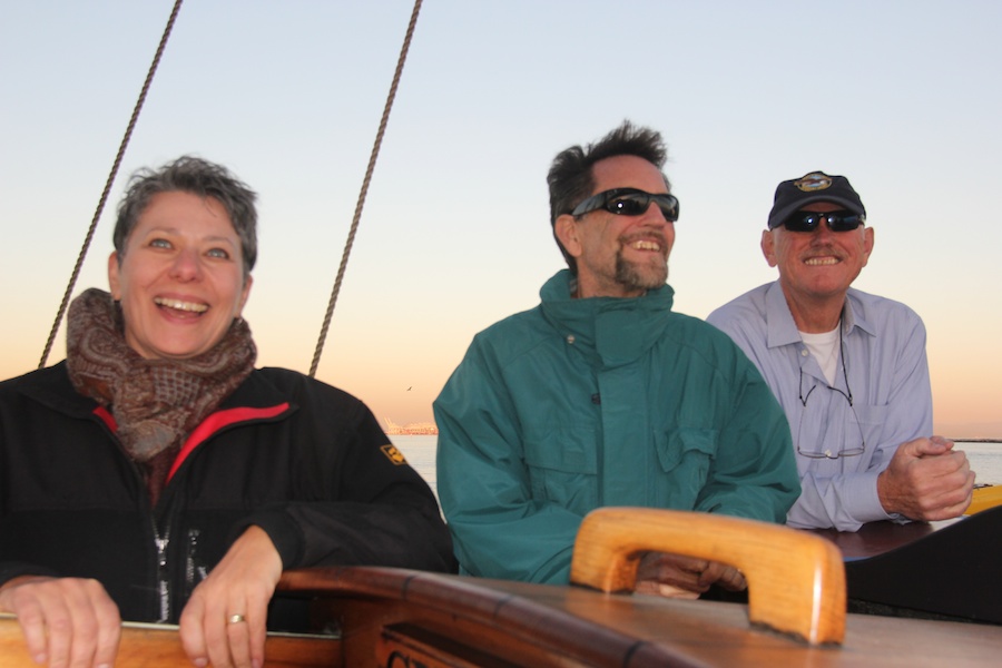 Sailing on San Pedro Bay December 2013