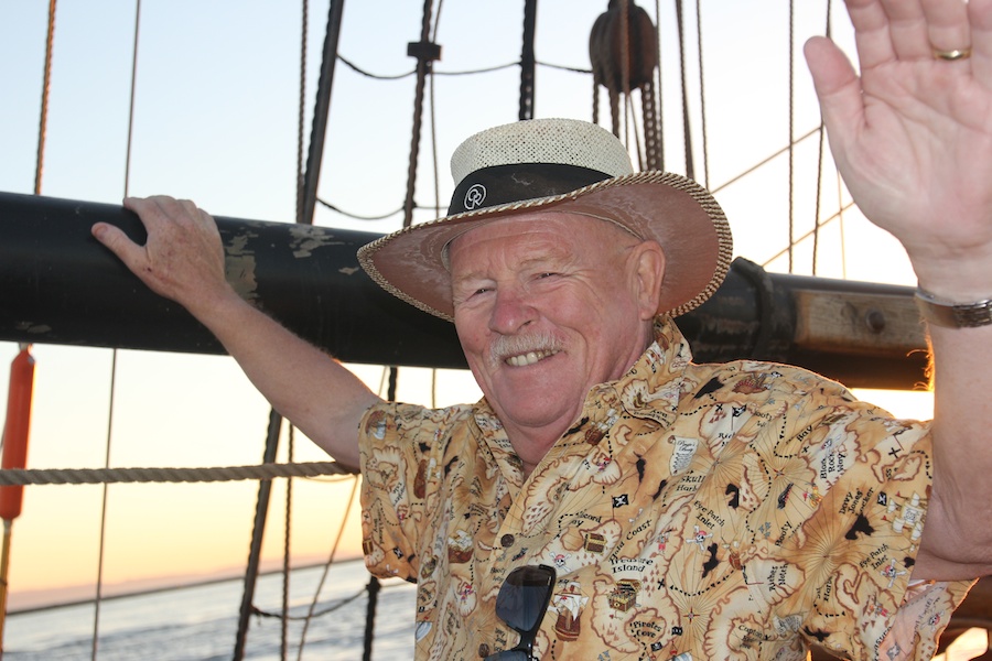 Sailing on San Pedro Bay December 2013