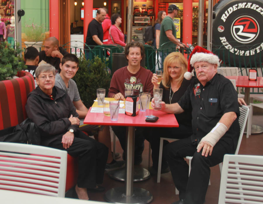 Celebrating Robin's birthday at Disneyland 12/5/2014