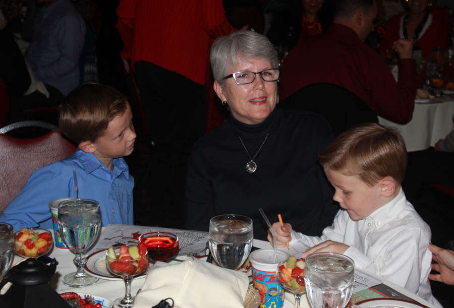 Brunch is served for the 2014 Christmas Play