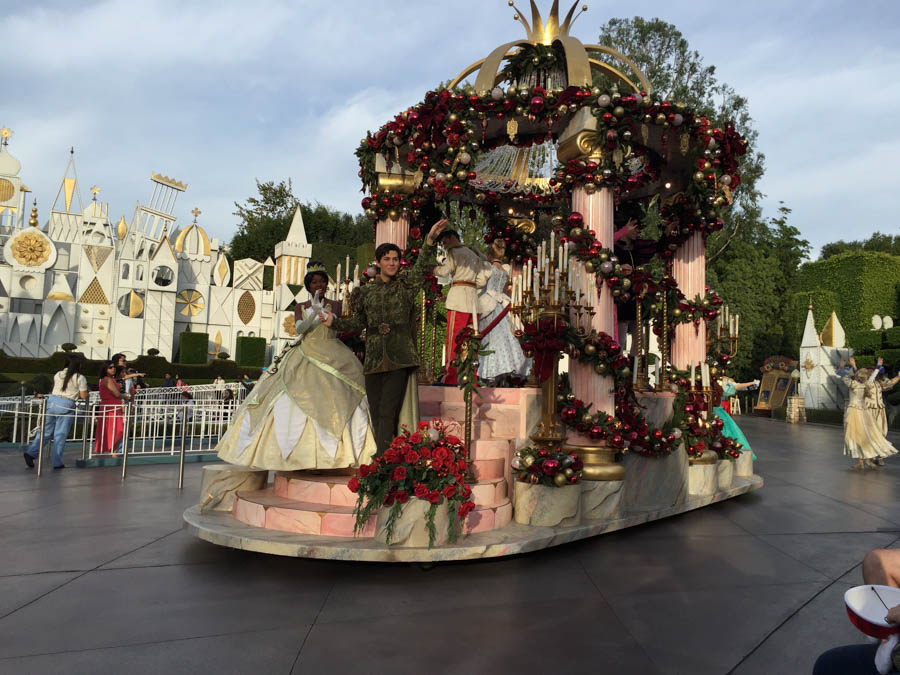 Christmas Eve Fantasy Parade at Disneyland 2014