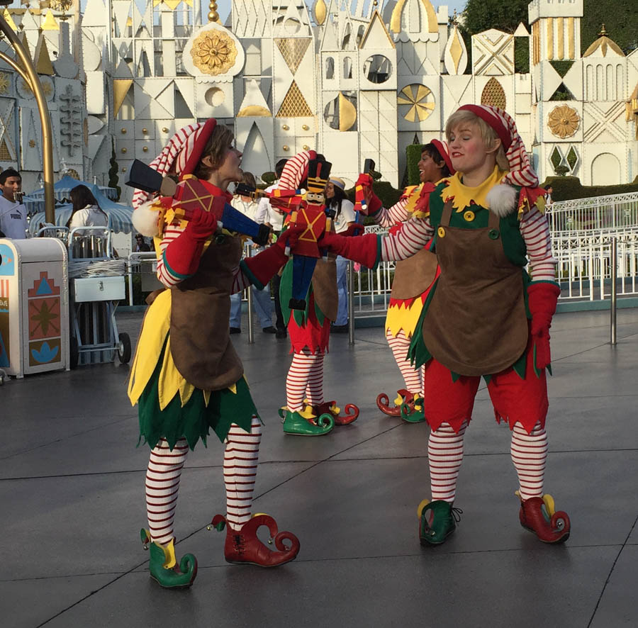 Christmas Eve Fantasy Parade at Disneyland 2014