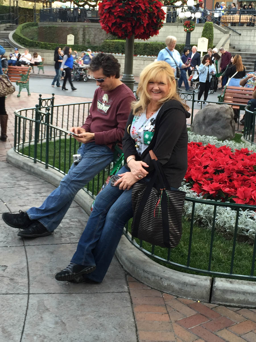 Christmas Eve 2014 at Disneyland with family and friends