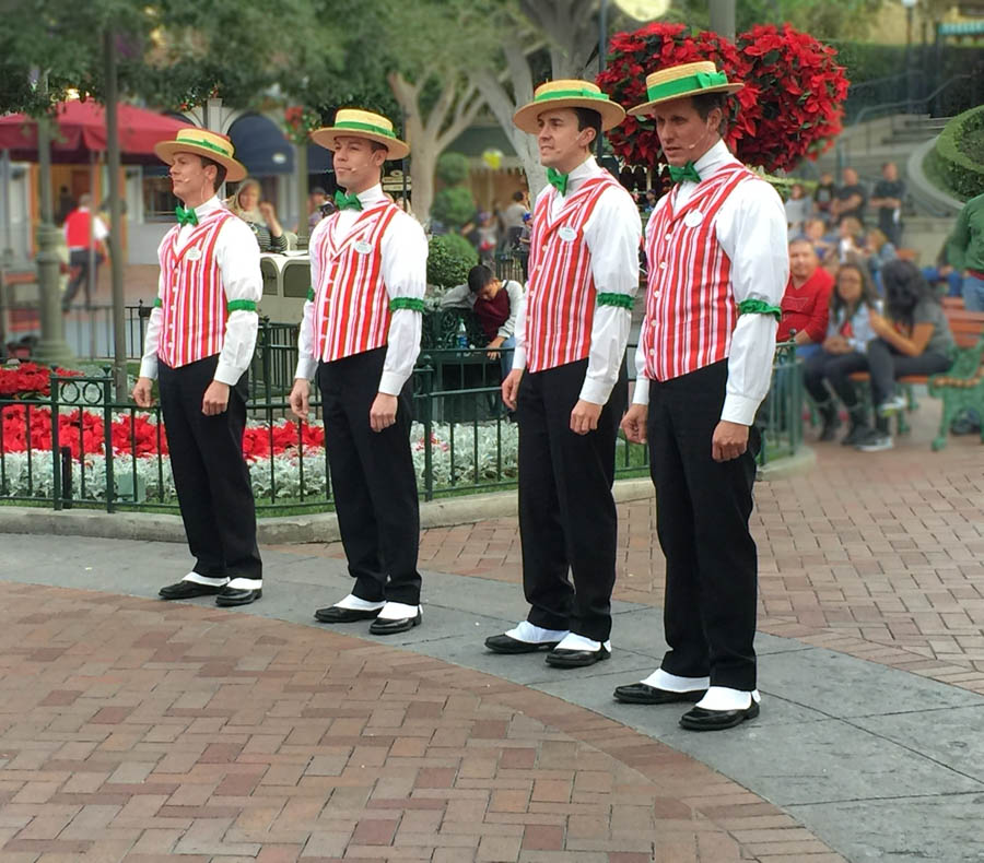 Christmas Eve 2014 at Disneyland with family and friends