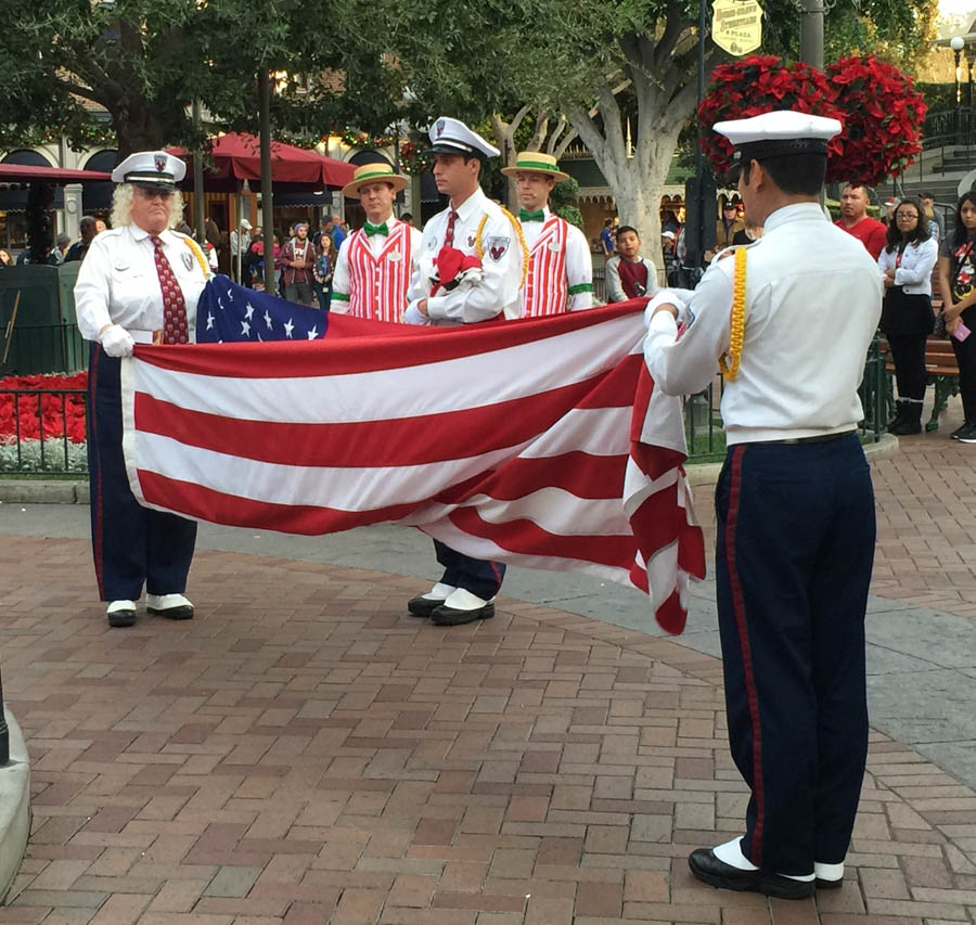 Christmas Eve 2014 at Disneyland with family and friends