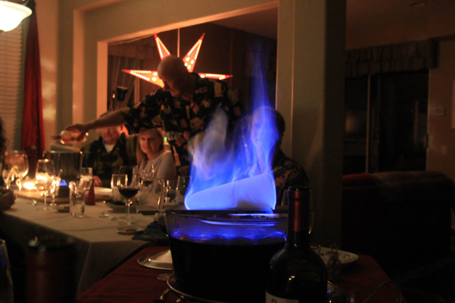 Feuerzangenbowle with the Thedens November 2015