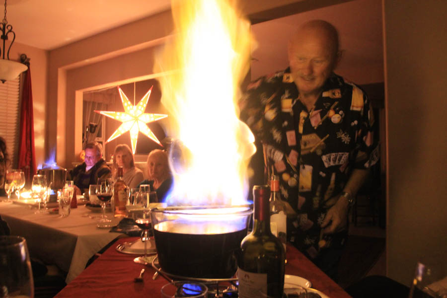 Feuerzangenbowle with the Thedens November 2015