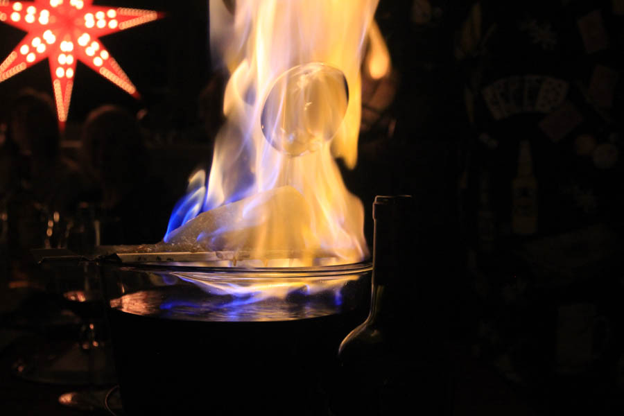 Feuerzangenbowle with the Thedens November 2015