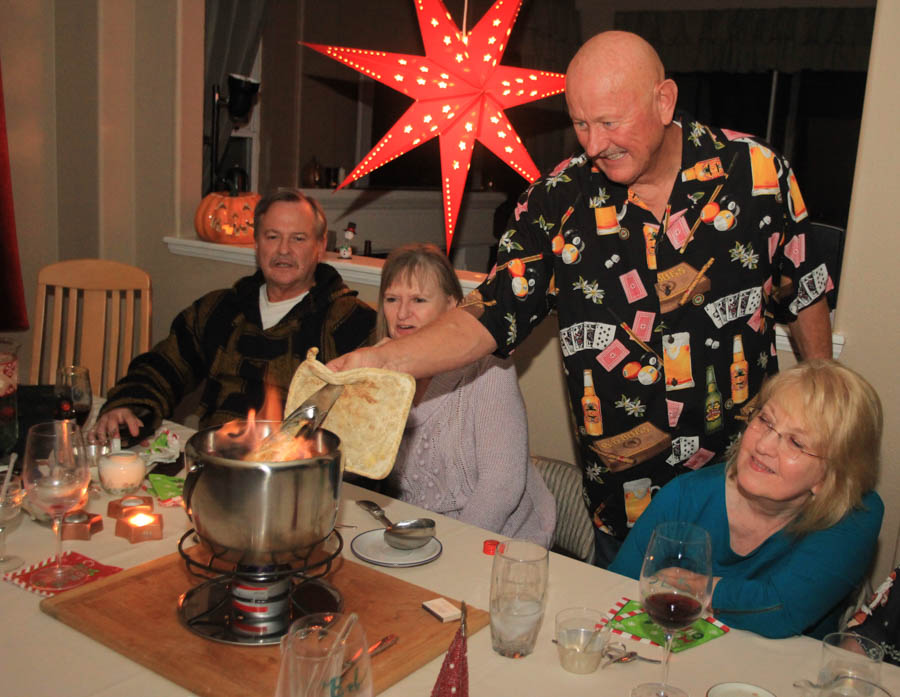 Feuerzangenbowle with the Thedens November 2015