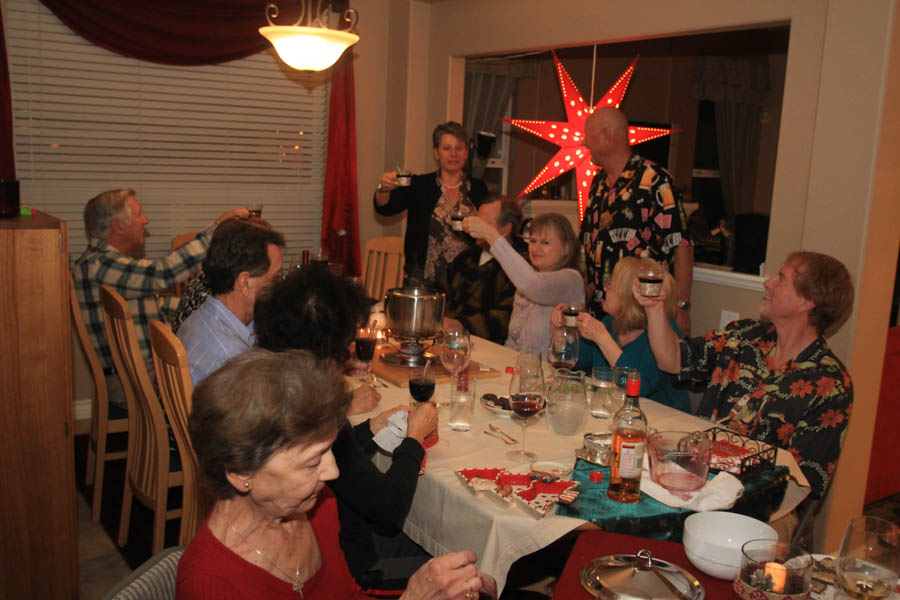 Feuerzangenbowle with the Thedens November 2015