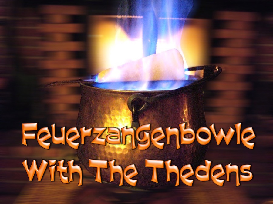 Feuerzangenbowle with the Thedens November 2015