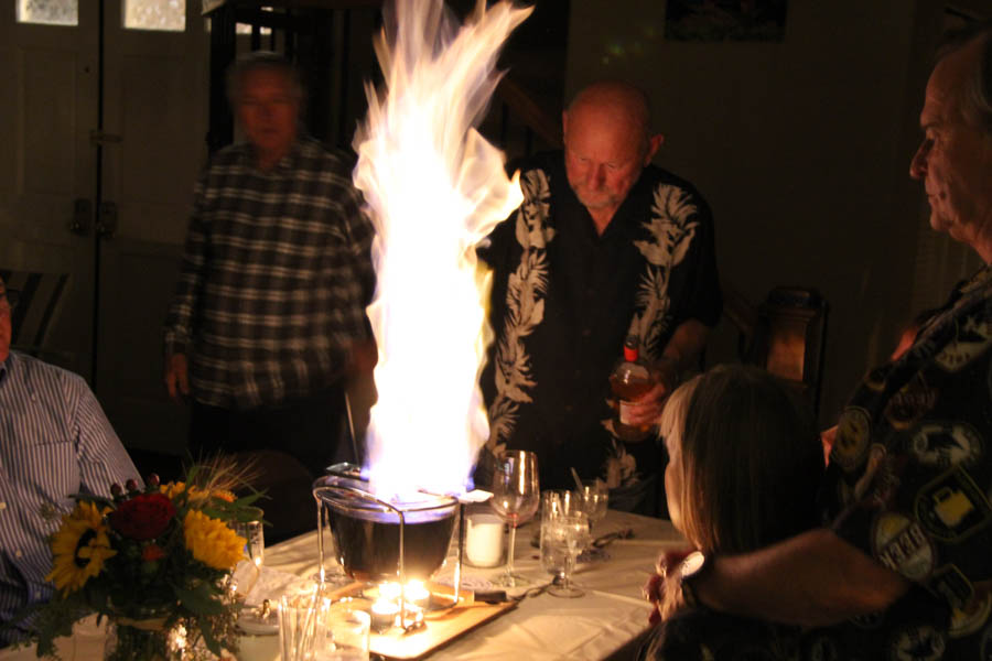 Joining the Thedens for the 2016 Feuerzangenbowle pn November 25th