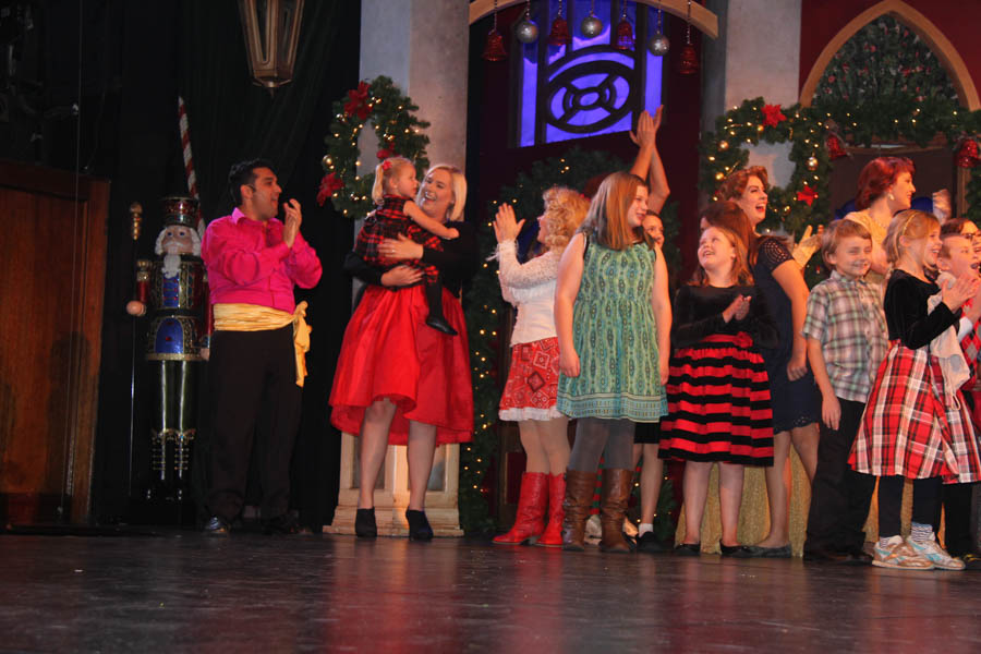 The Children Of The World help Santa to save Christmas at the Candlelight Dinner Theater 12/10/2016