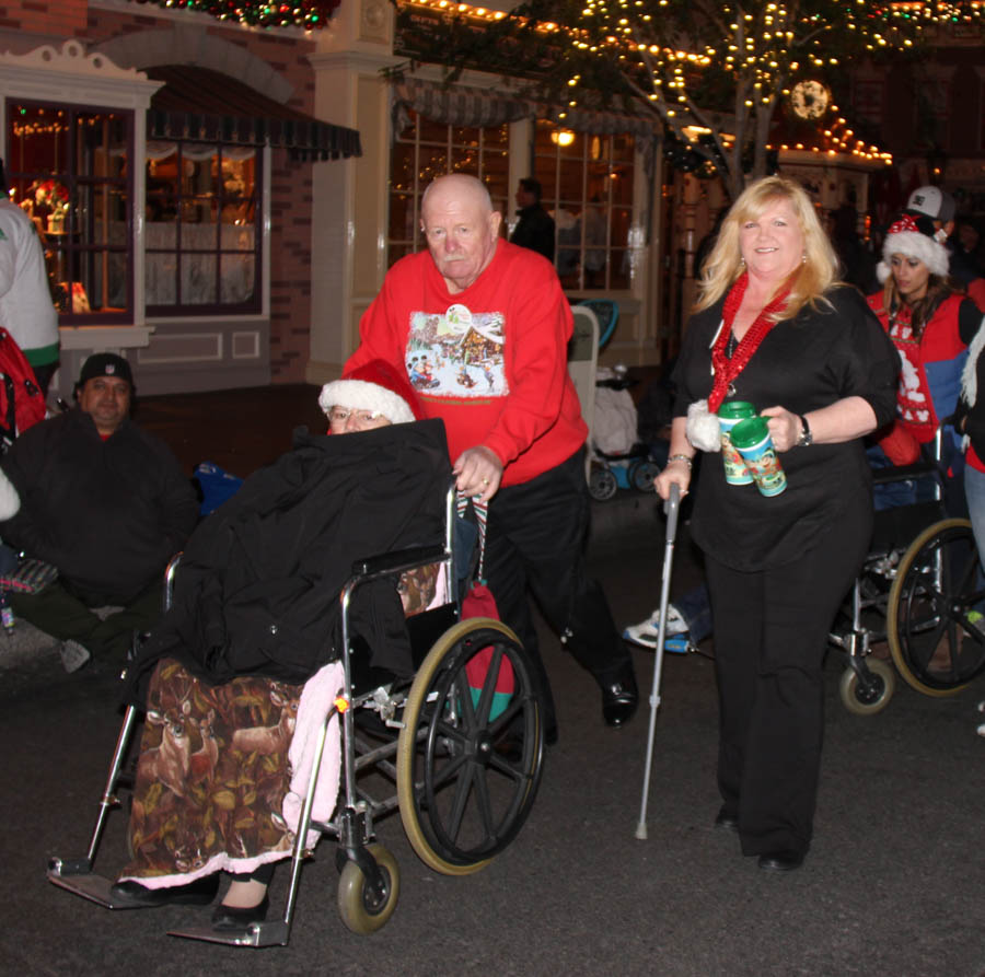 Disneyland Christmas Eve 2016