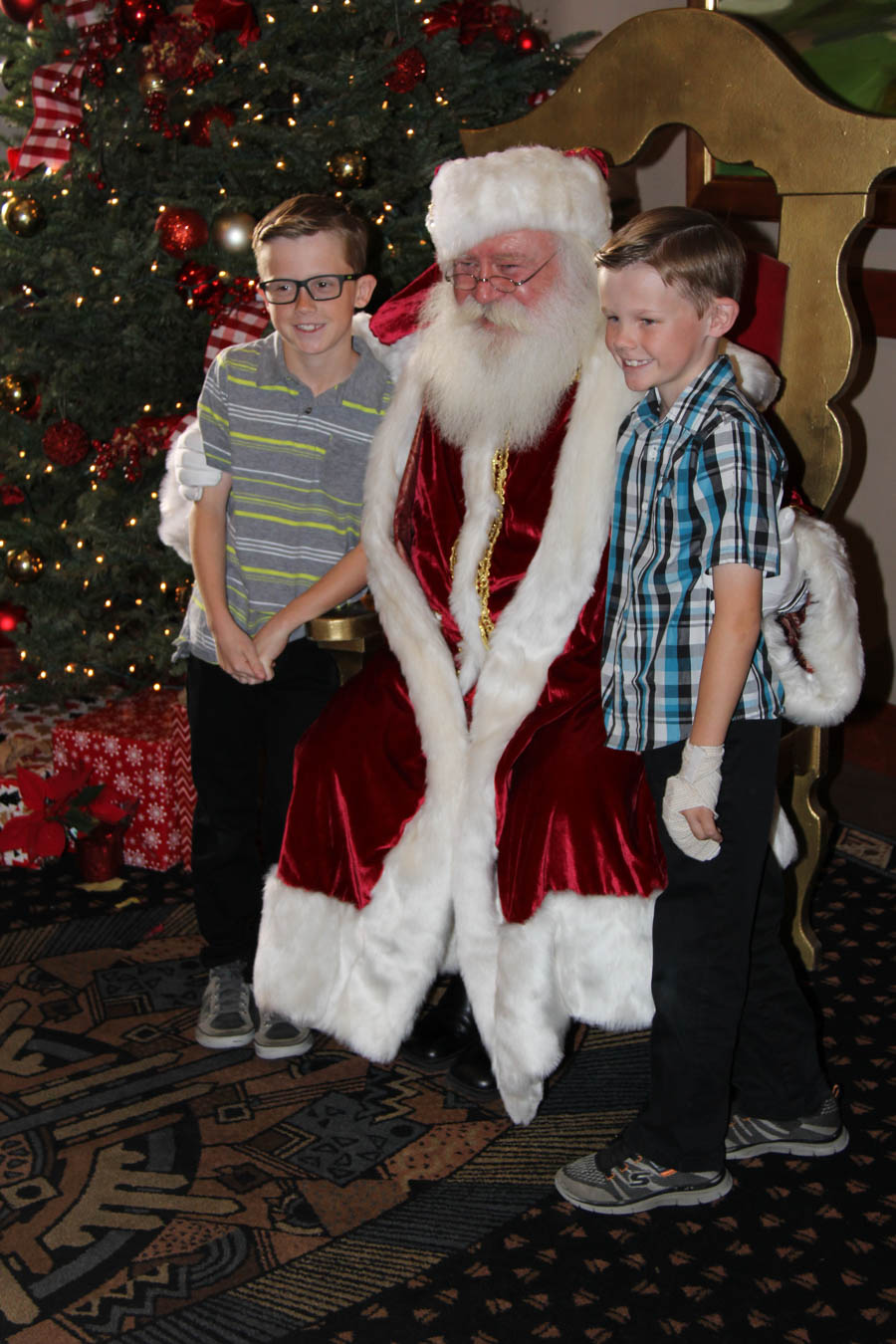 Old Ranch Country Club Santa Event 12/10/2017