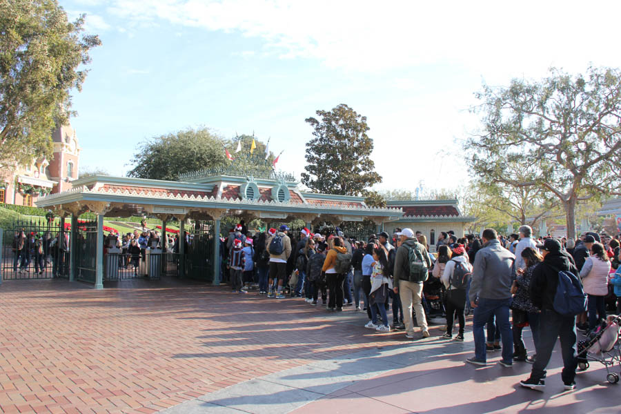 Christmas Eve 2017 at Disneyland